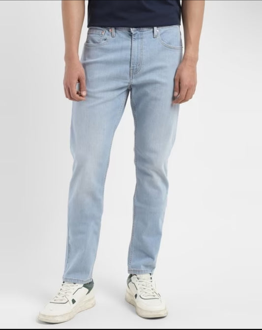 Men Heavily Washed 512 Tapere...