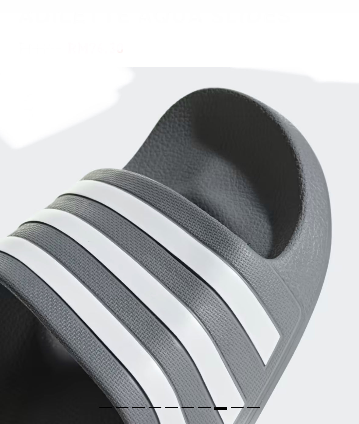 ADILETTE AQUA SLIDES -Grey -f35538