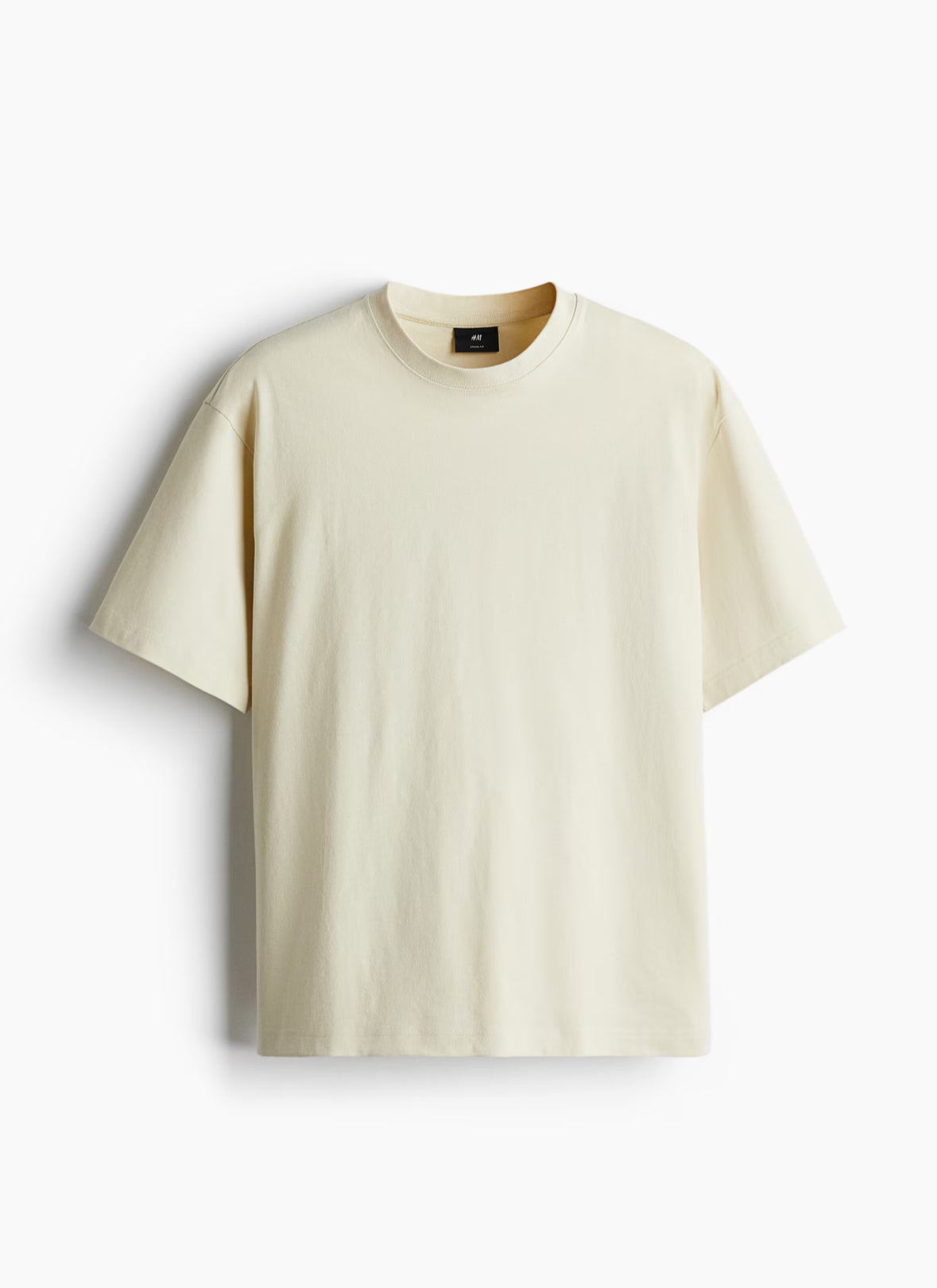 Loose Fit T-shirt -Light beige -0608945124