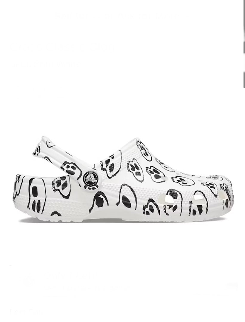 classic Skull print Clog-208993-103