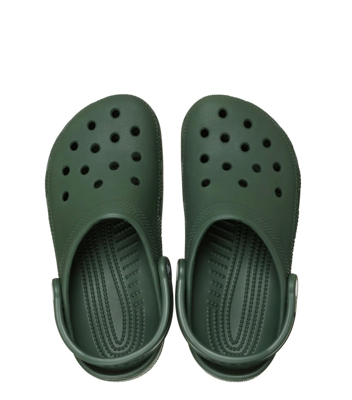 Clogs sandal Dark green-10001-3cm