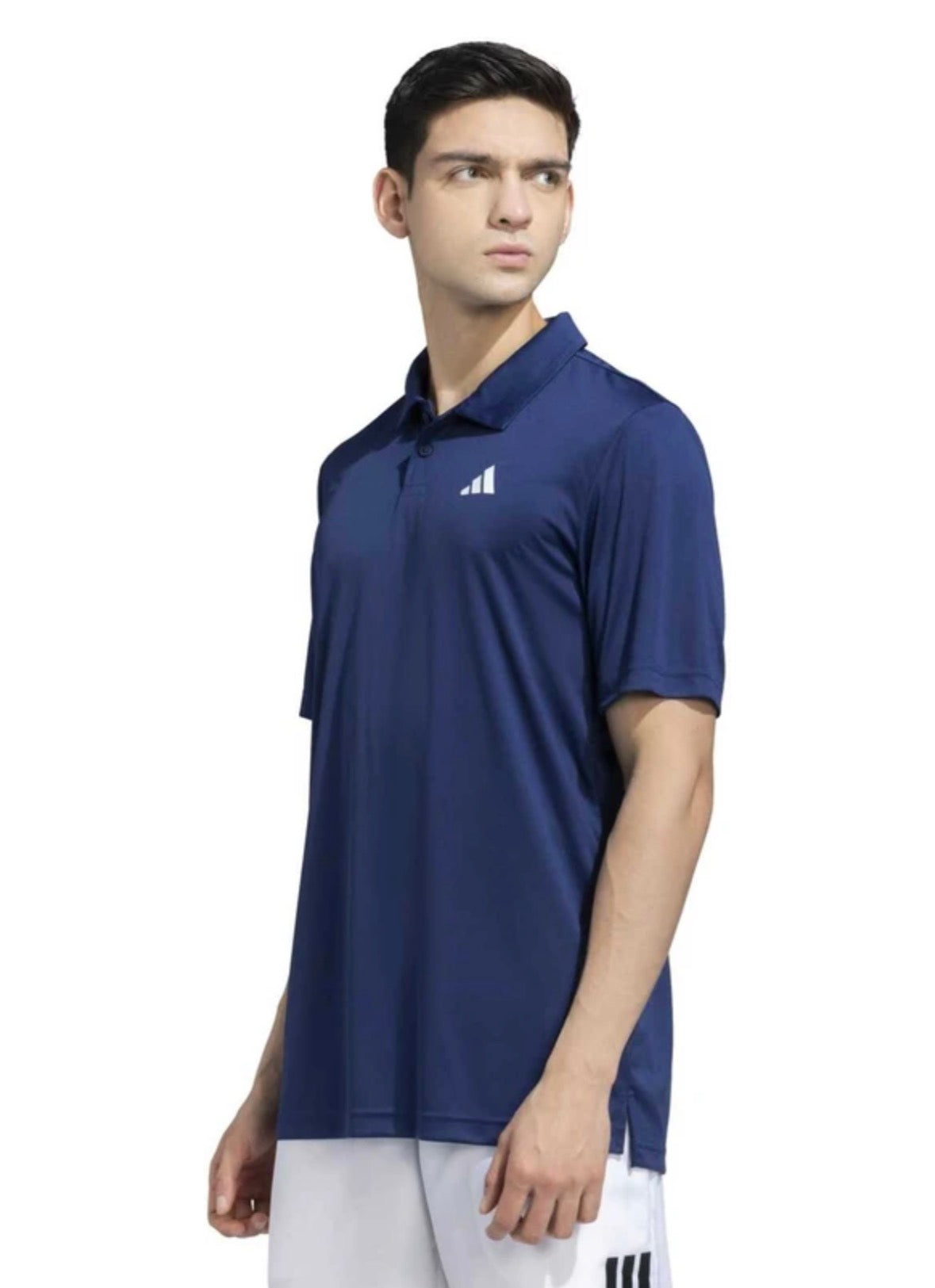 Men graphic Print poloNeck Polyester Blue-Jx3242
