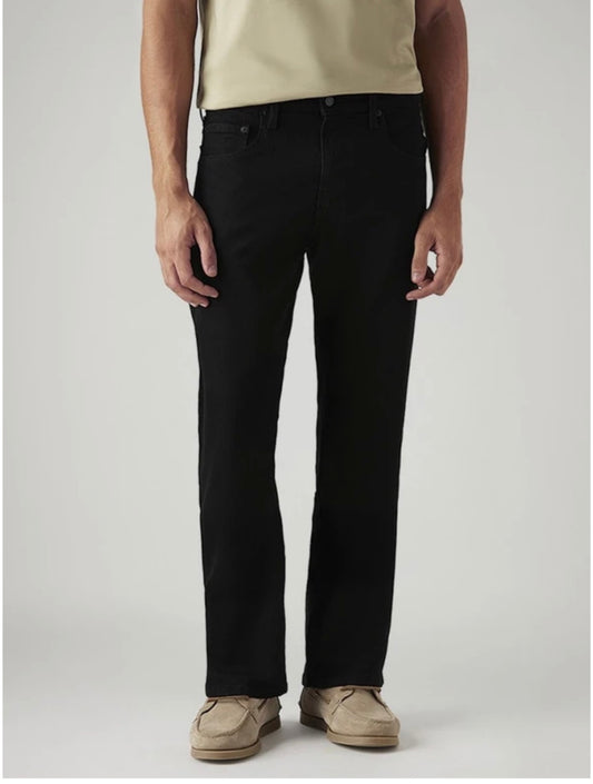 MEN'S 517 BLACK BOOTCUT MID RISE JEANS -0064x-0030