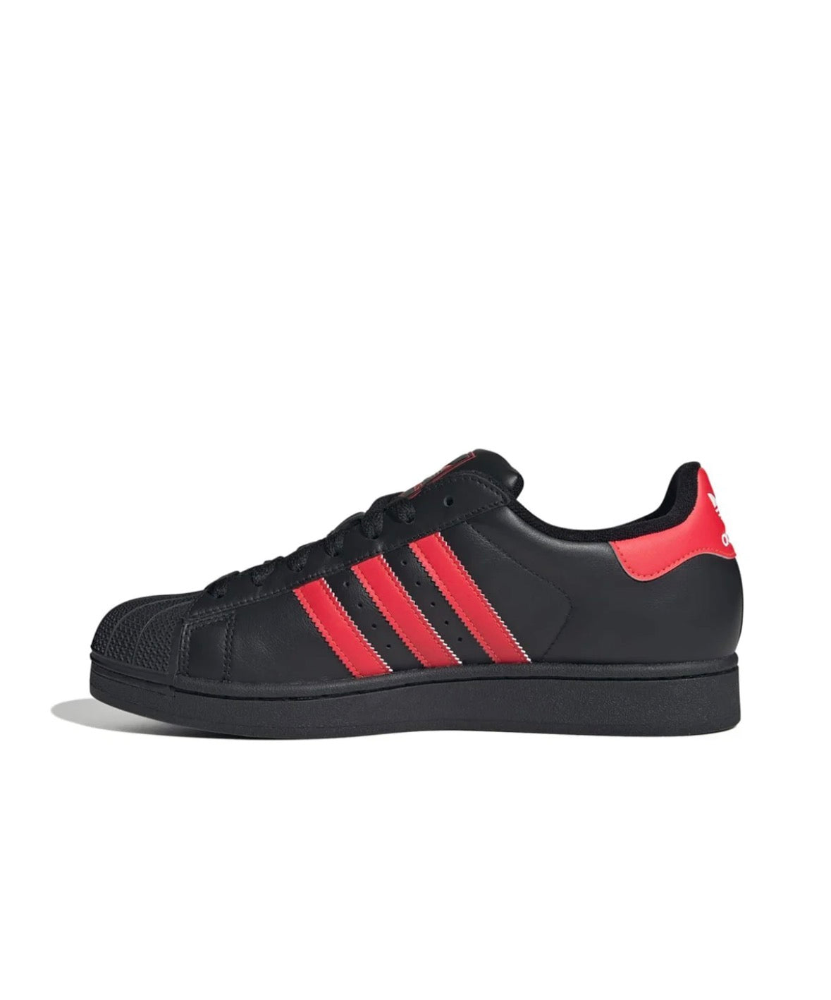 SUPERSTAR II SHOES -Core Black / Lucid Red / Cloud White -Jq3176