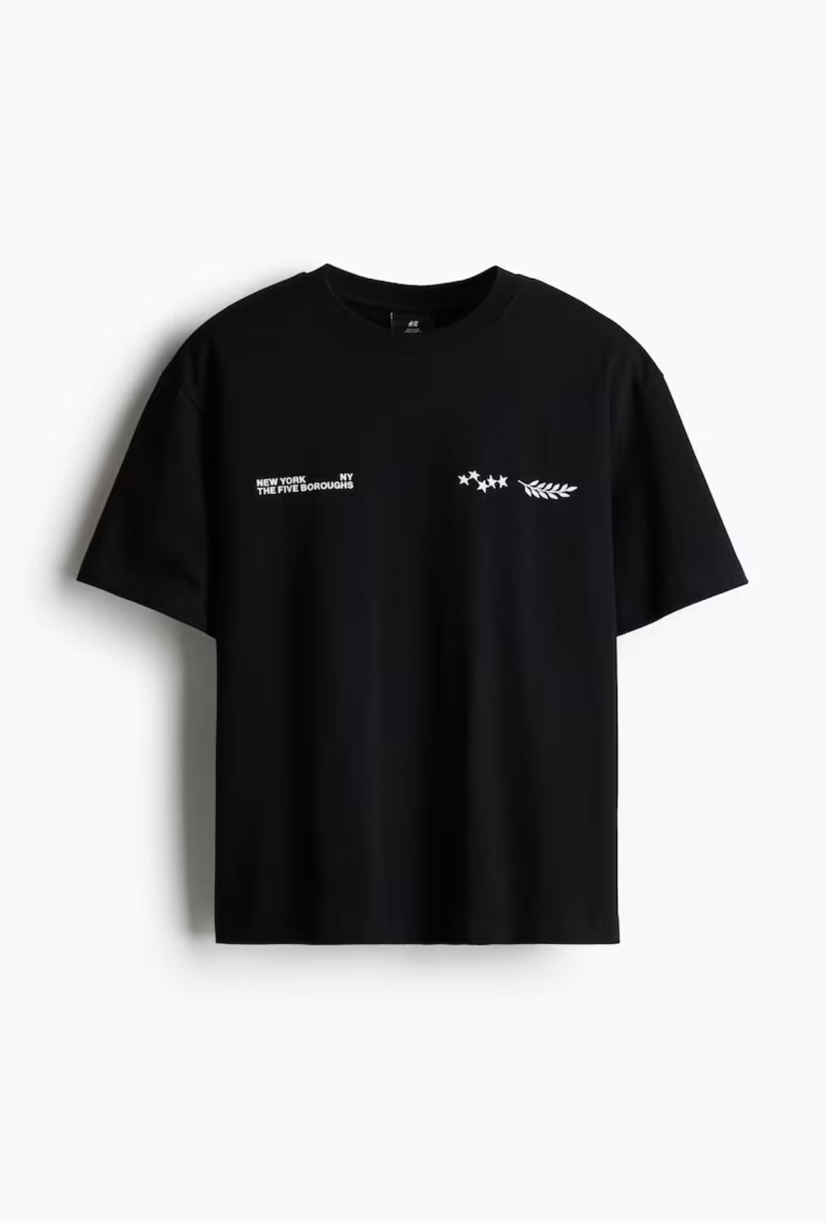 Loose Fit Printed T-shirt -Black/New York -1227157019