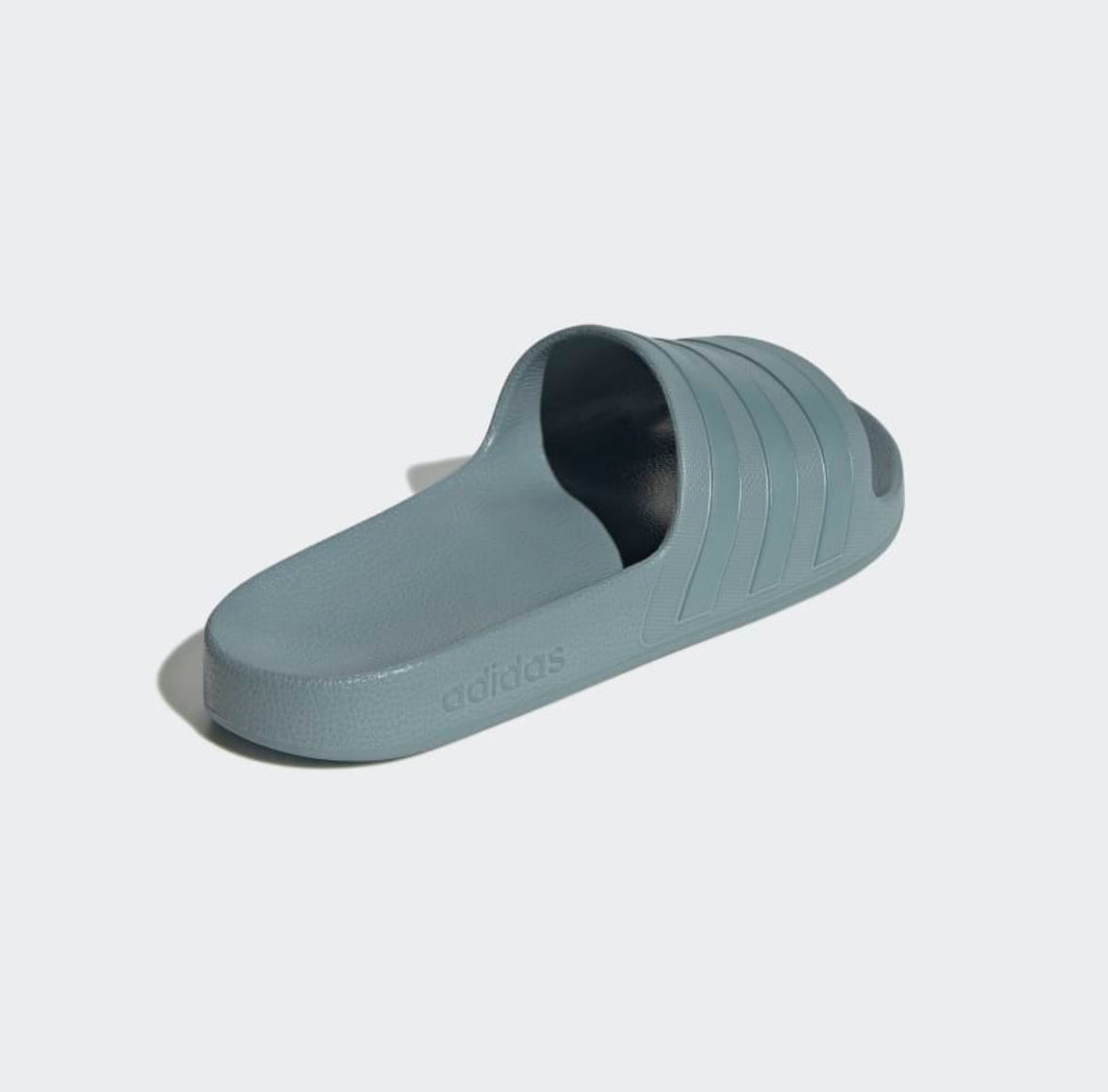 Adilette aqua Slides-Magic Grey Met -Gz1153