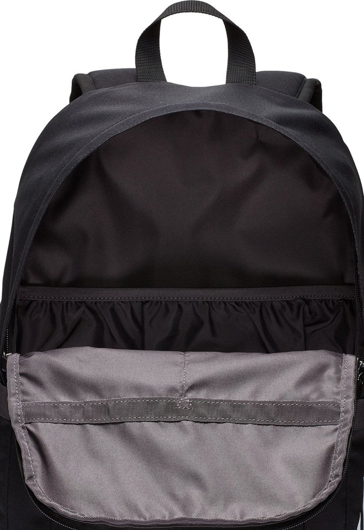 Unisex Black Solid Backpack -ba6103-013