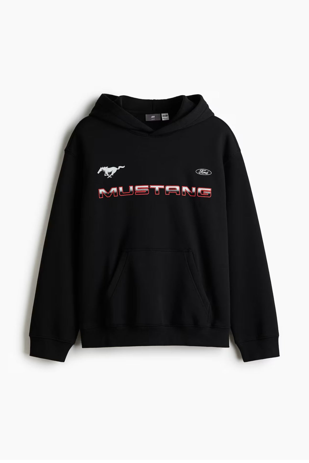 Loose fit hoodies - black Ford-1065654079