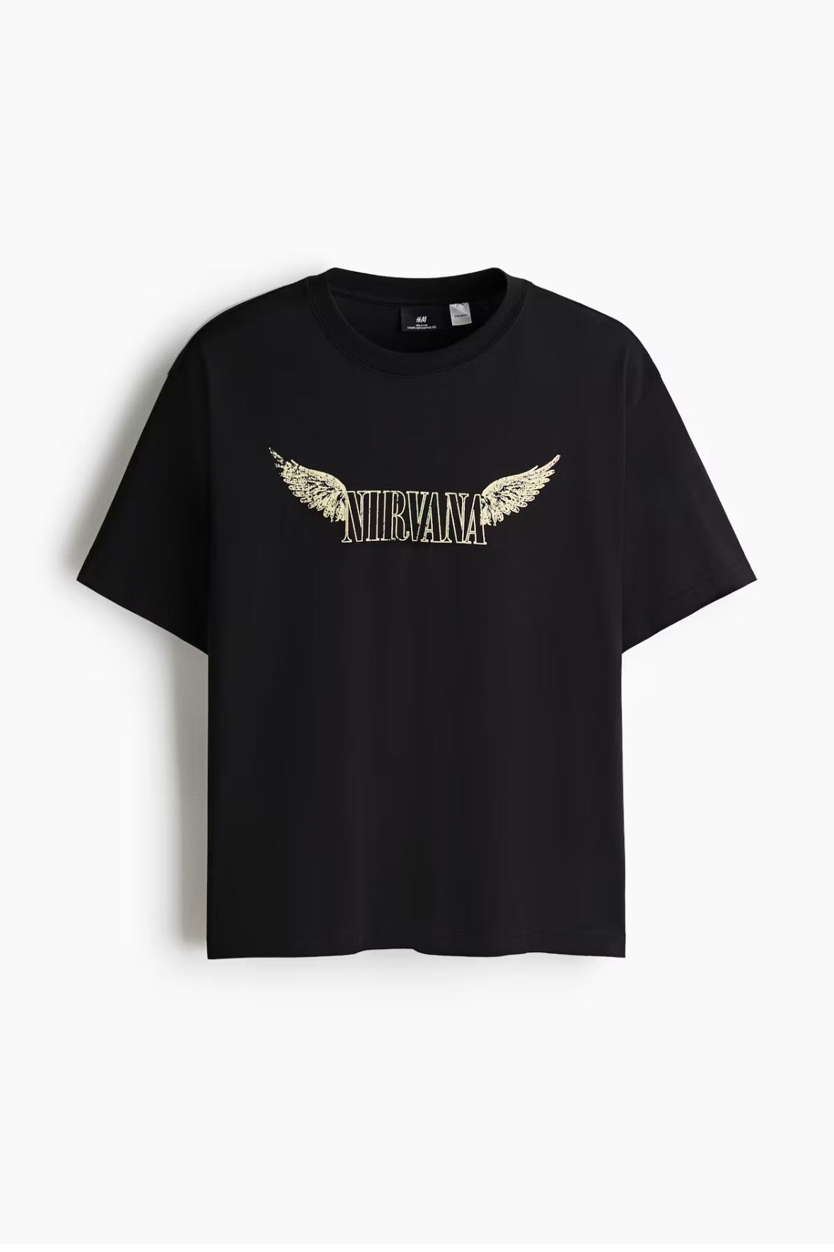 Loose fit Printed T-Shirts-black/nirvana-1323395003