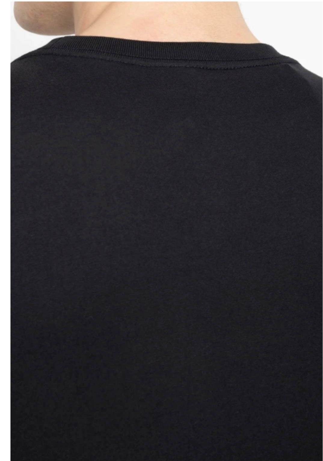Adidas solid Crew Neck Black T-Shirts-Ic9282