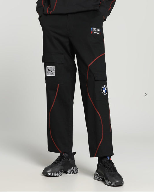 Men BMW  M Motosport Garage Crew Pants-621028 01