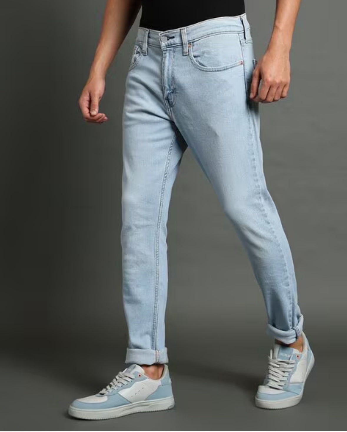 Men 512 Mid-Wash Slim Tapered... -a7086-0194