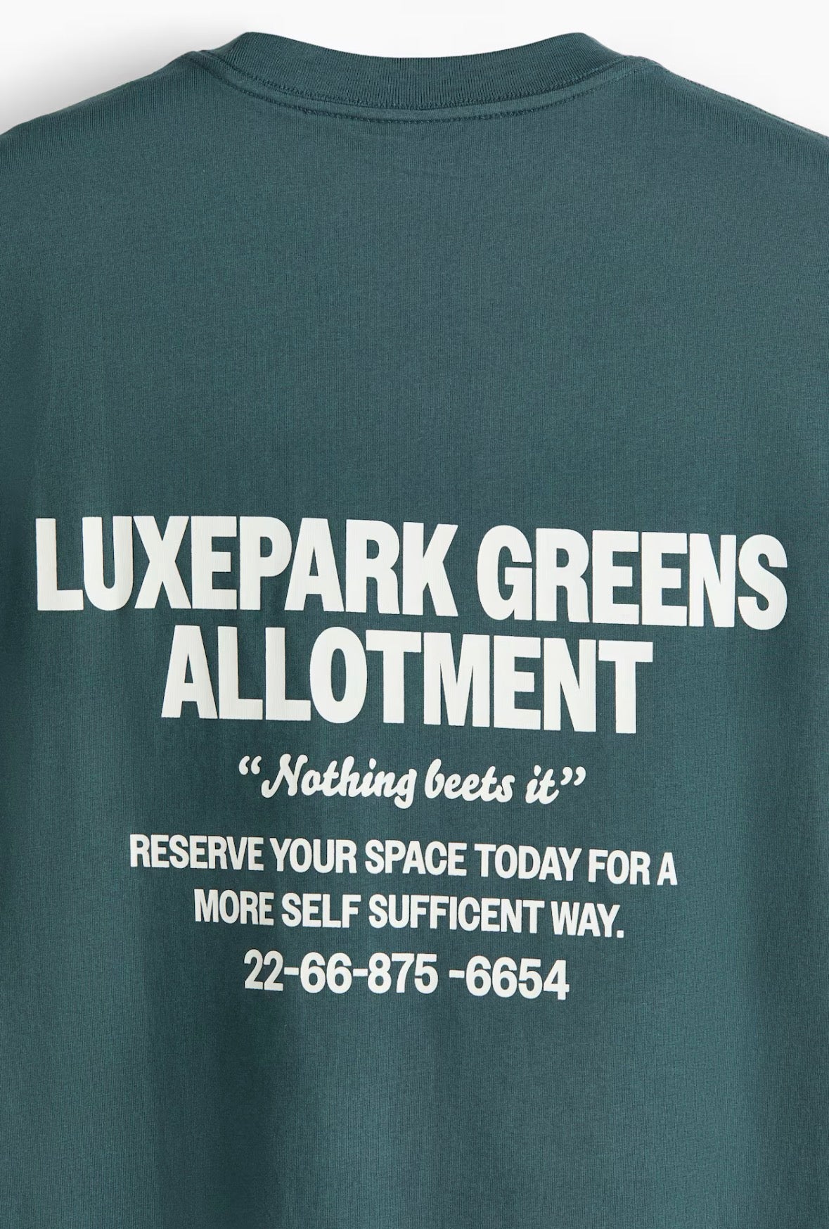 LOOSE FIT PRINTED Allotment T-Shirts-Dark turquoise -0967955179