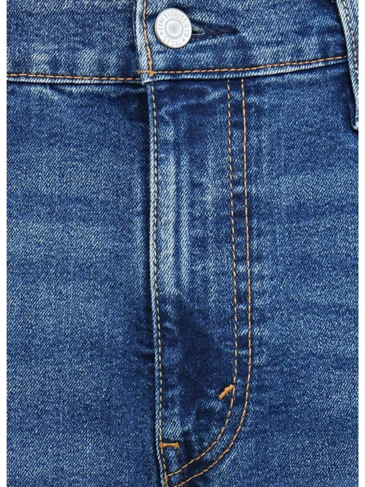 Men Straight Fit Mid Rise Dark Blue Jeans-0038i-0052