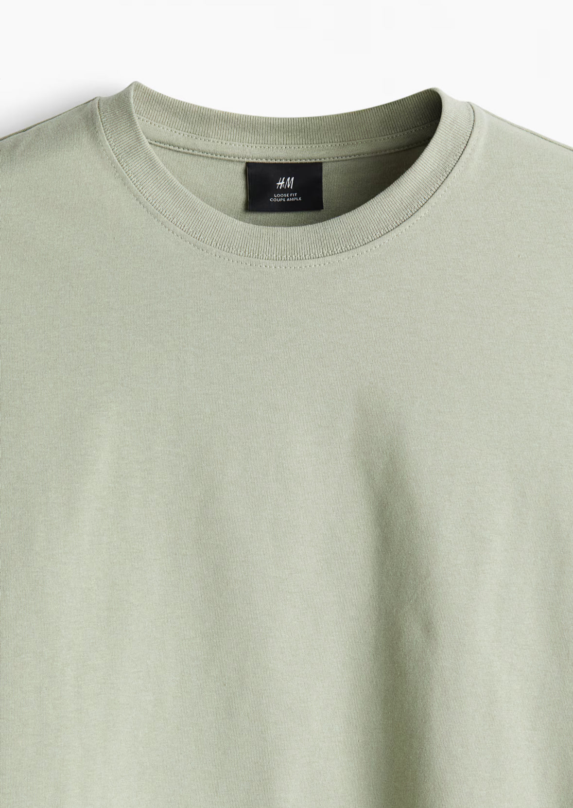 Loose Fit T-shirt -Light sage green -0608945134