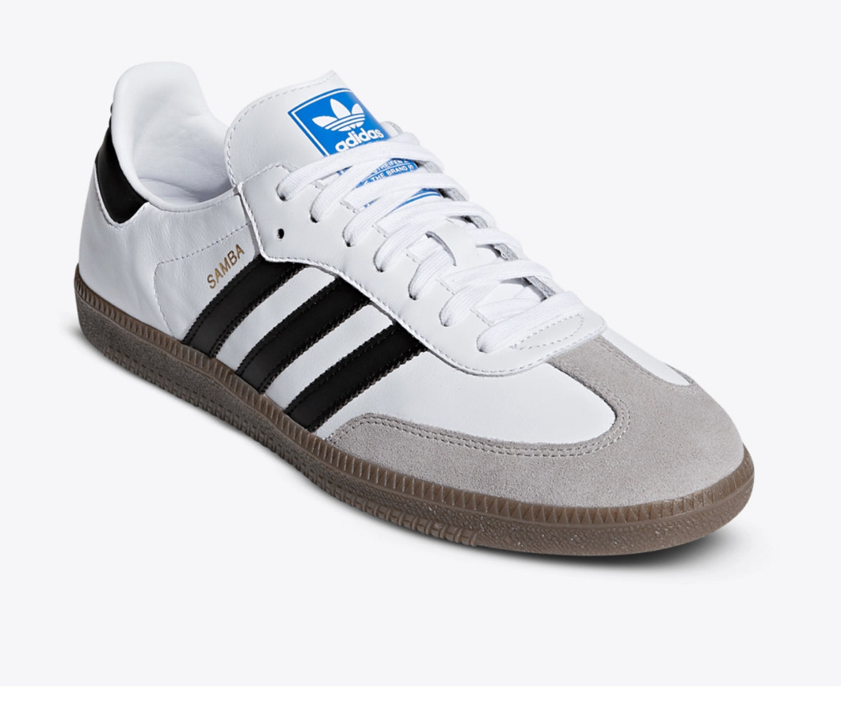 Samba OG Colourblock Lace-Up Sneakers-b75806