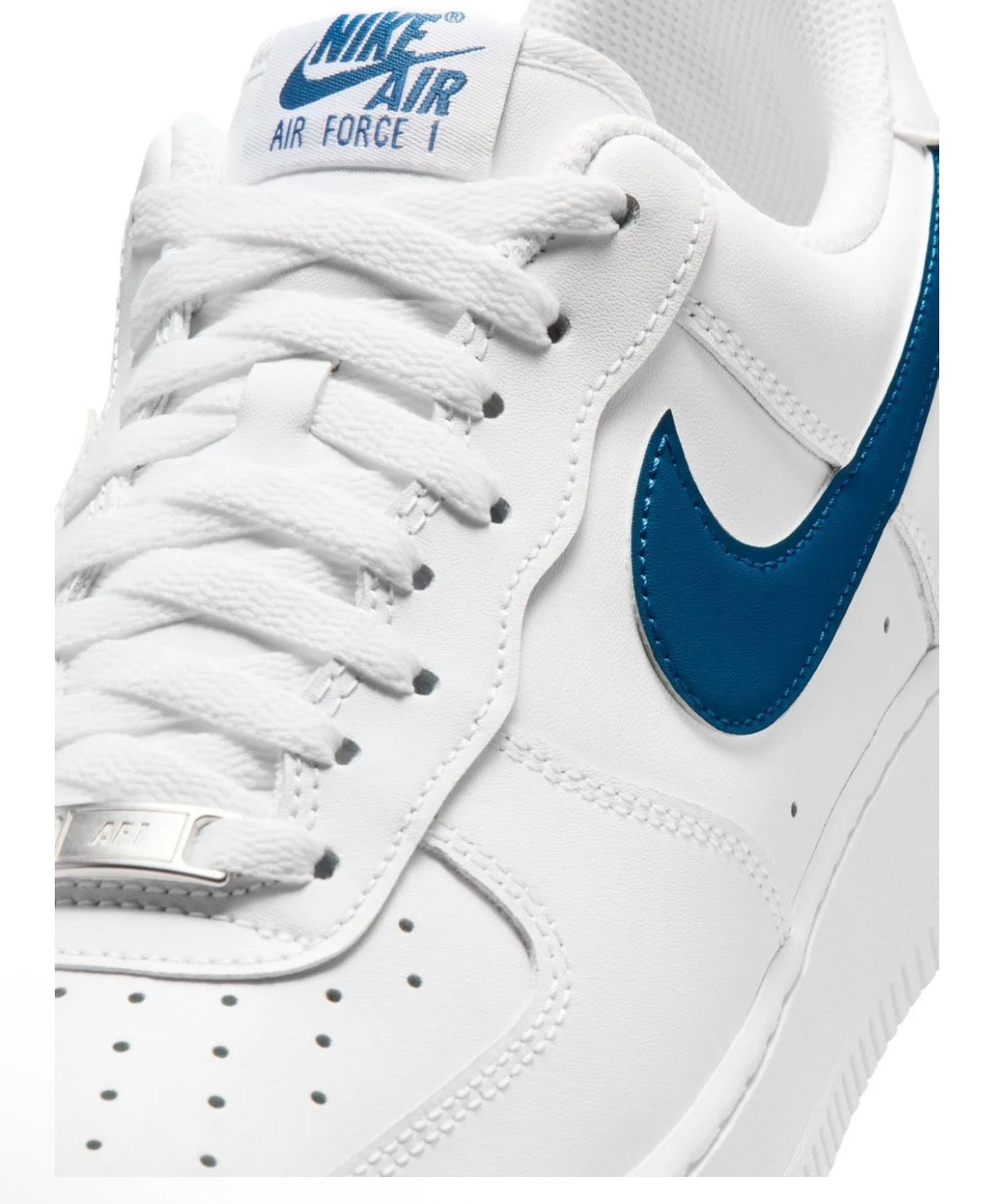 Nike Air Force 1 '07 -White|Court Blue -fj4146-123