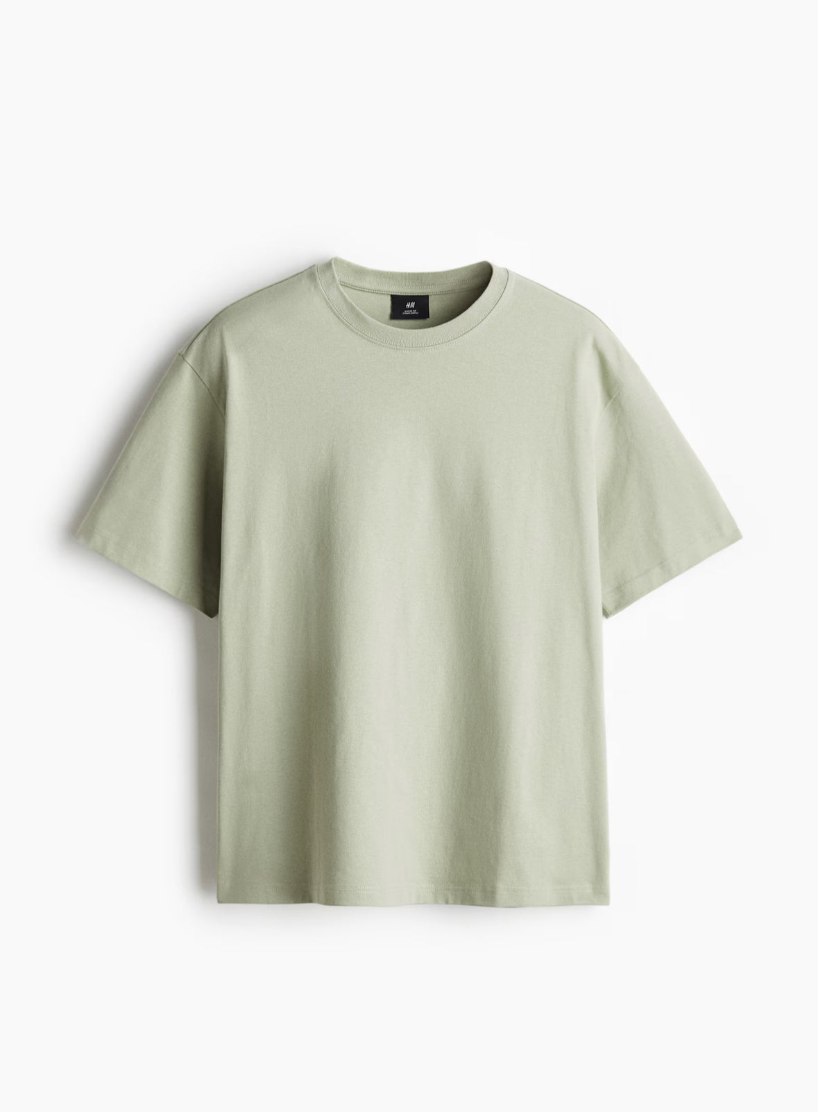 Loose Fit T-shirt -Light sage green -0608945134
