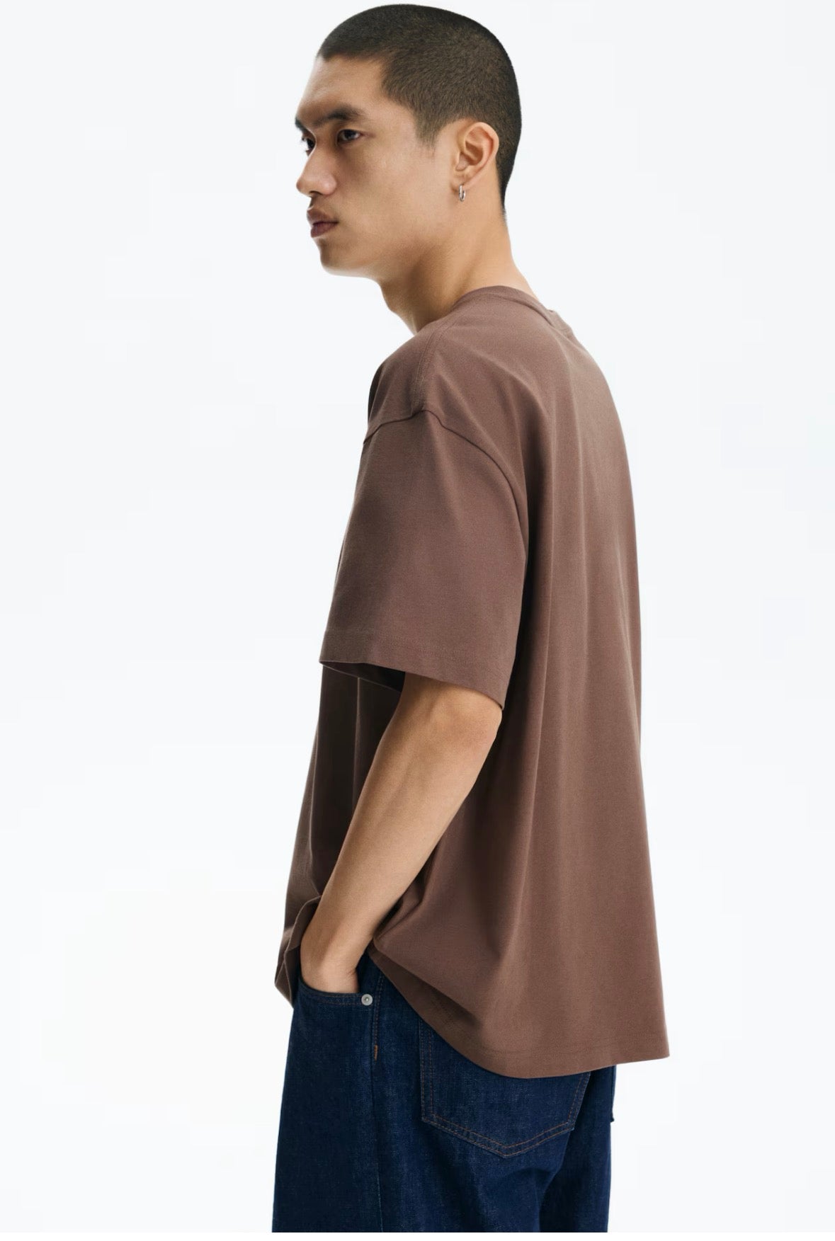 Loose Fit T-Shirts Brown /Van Gogh-0972640170