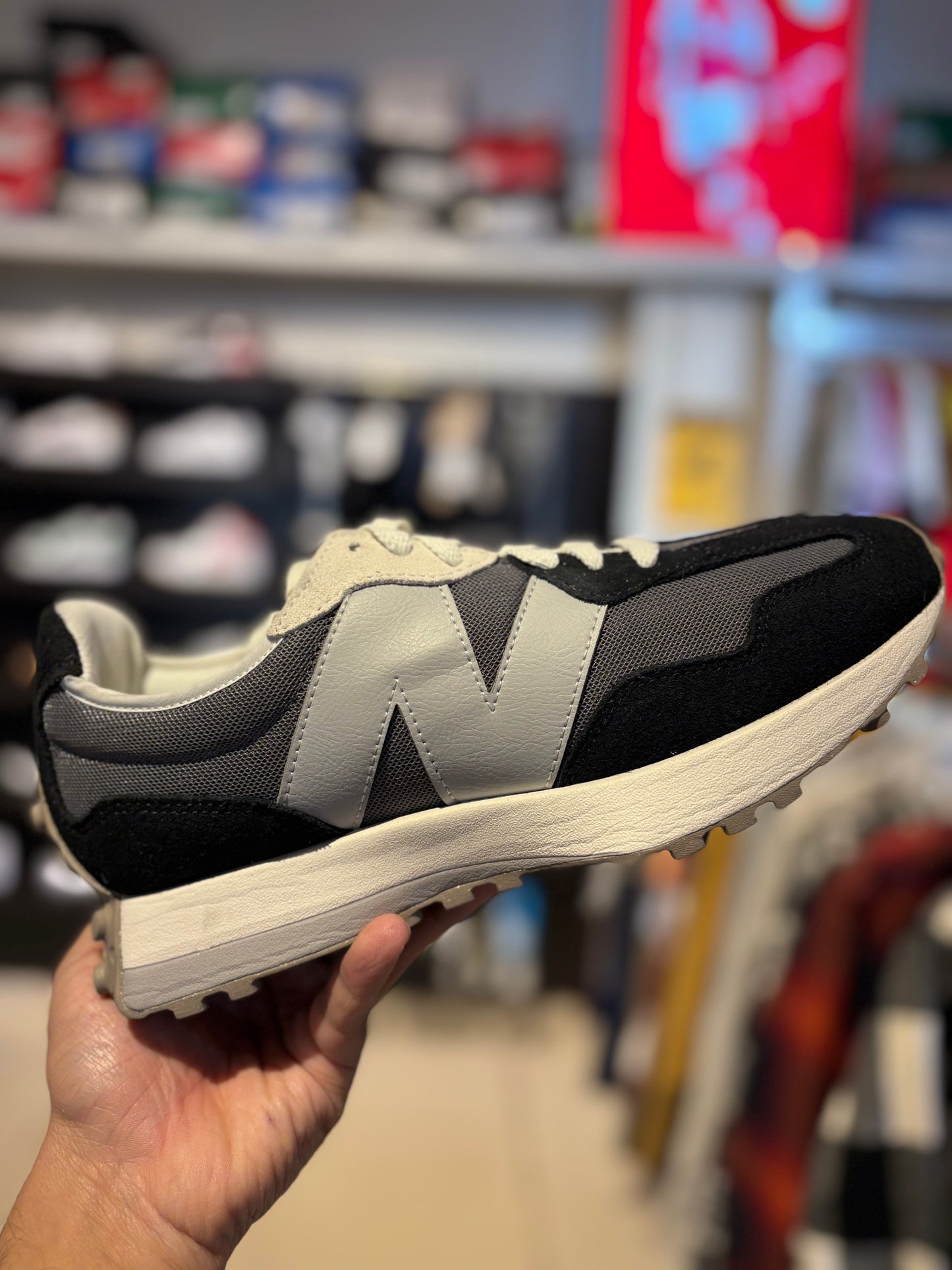 New Balance 327 grey-U327lnb