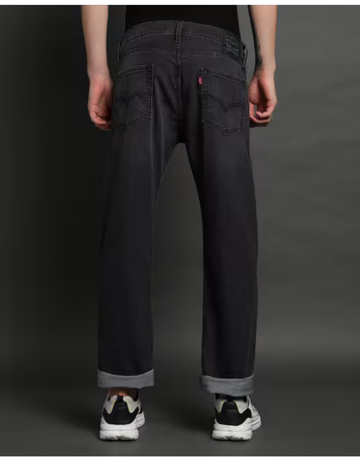 Men Mid-Wash 513 Straight Jeans -00381-0017