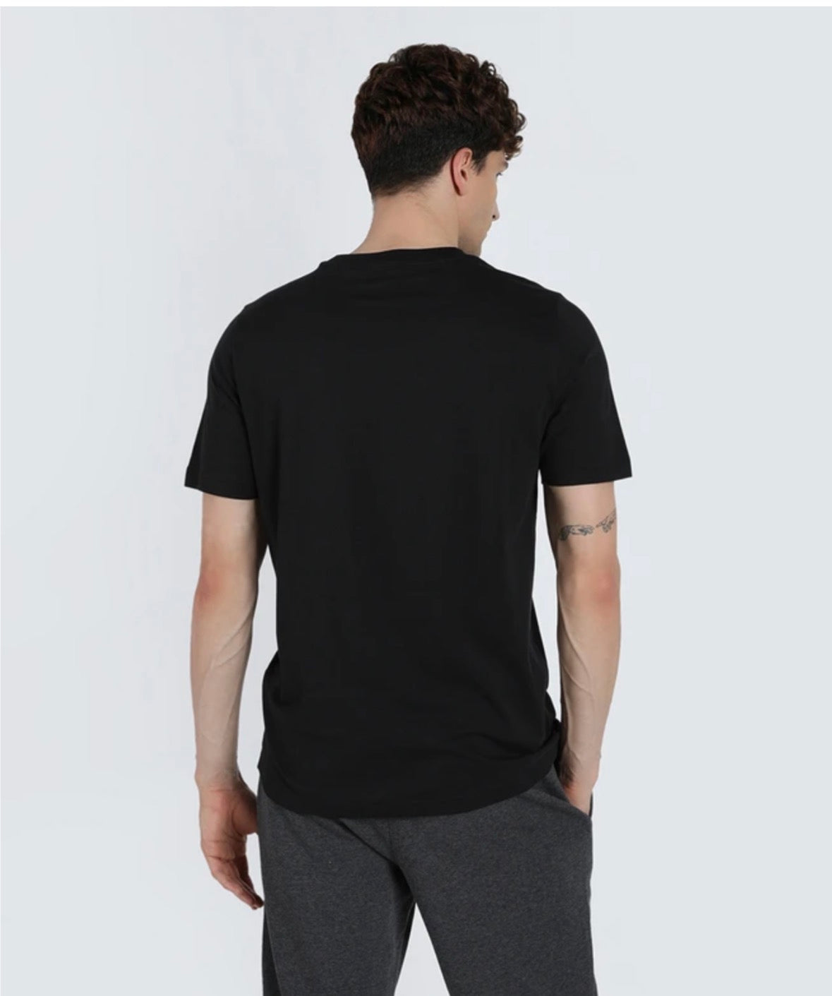 Puma Animal Print Crew Neck  Pure cotton Black -68482501