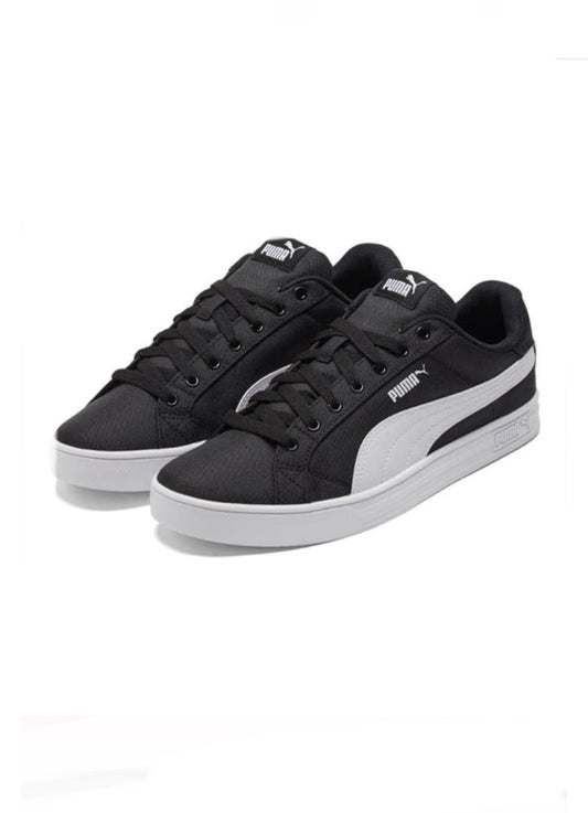 PUMA Smash Vulc Retro Casual Skateboarding Shoes Unisex Black-385554 02