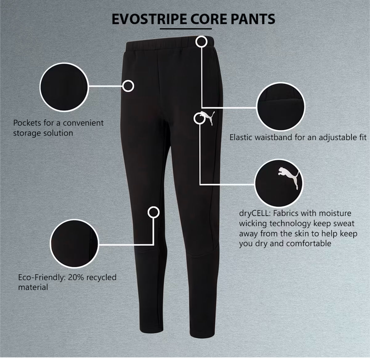 Evostripe Core Men's Trackpants -585814 01