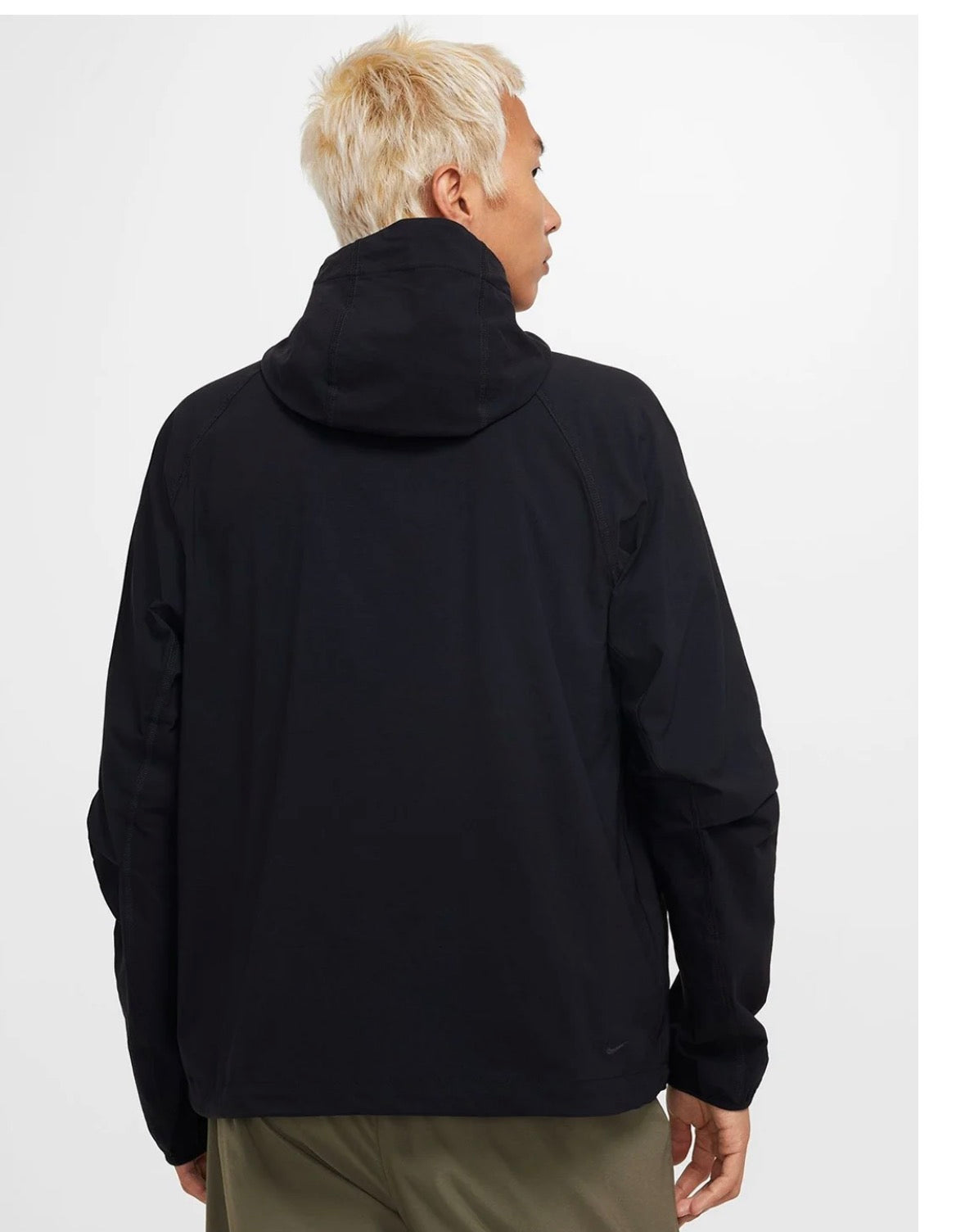 Nike Tech Windrunner Dri-Fit Solid Long Sleeves Hooded Casual Bomber Jacket-Hm7152-010