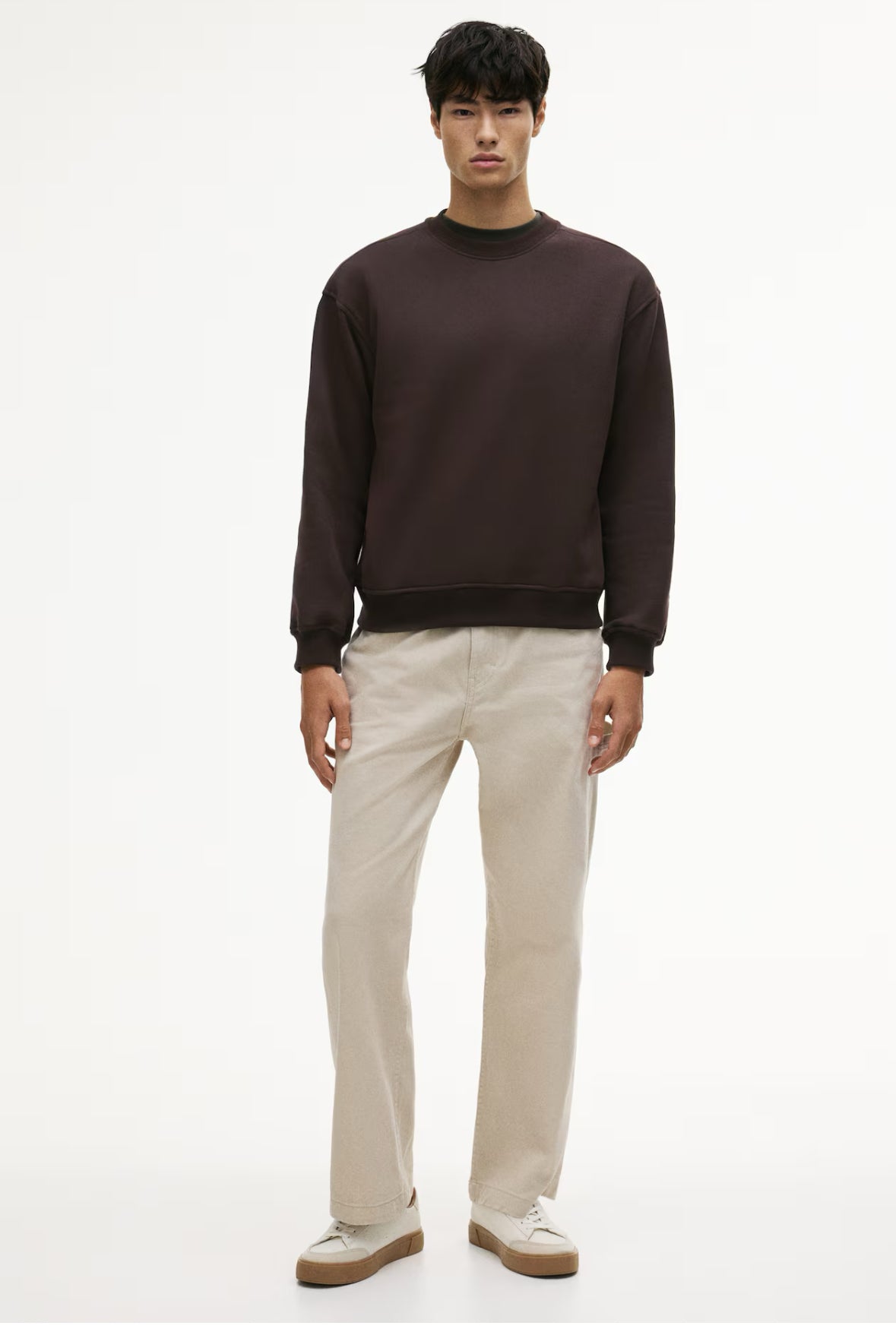 Loose fit sweatshirt Brown-1308076004