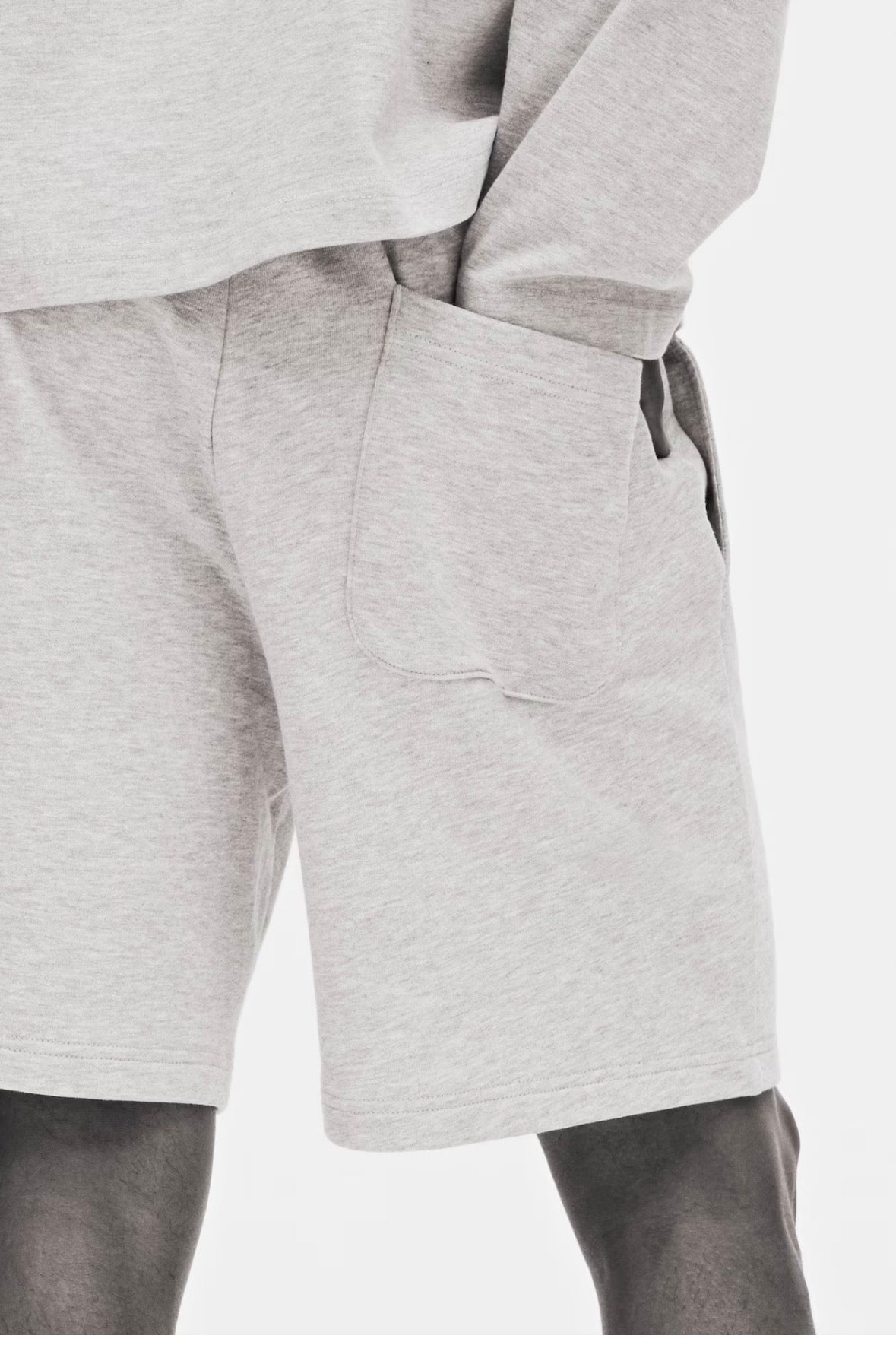 Regular fit-Sweatshorts-grey-1331630002