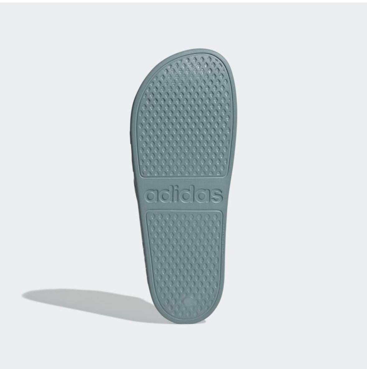 Adilette aqua Slides-Magic Grey Met -Gz1153