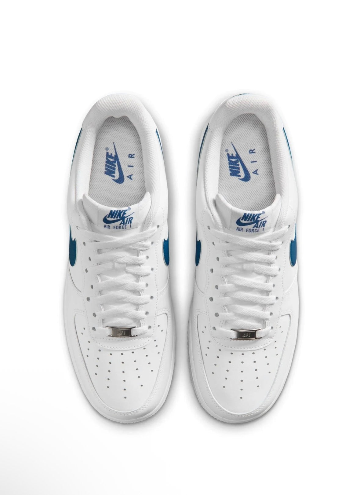 Nike Air Force 1 '07 -White|Court Blue -fj4146-123