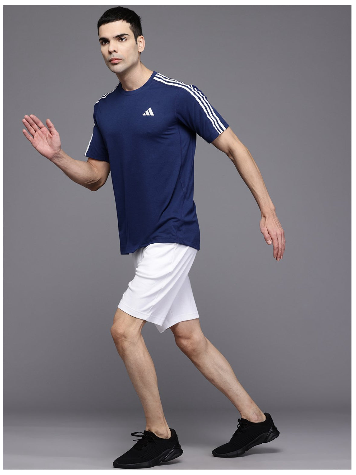 Own The Run 3 -Striped T-Shirt-Iv9950