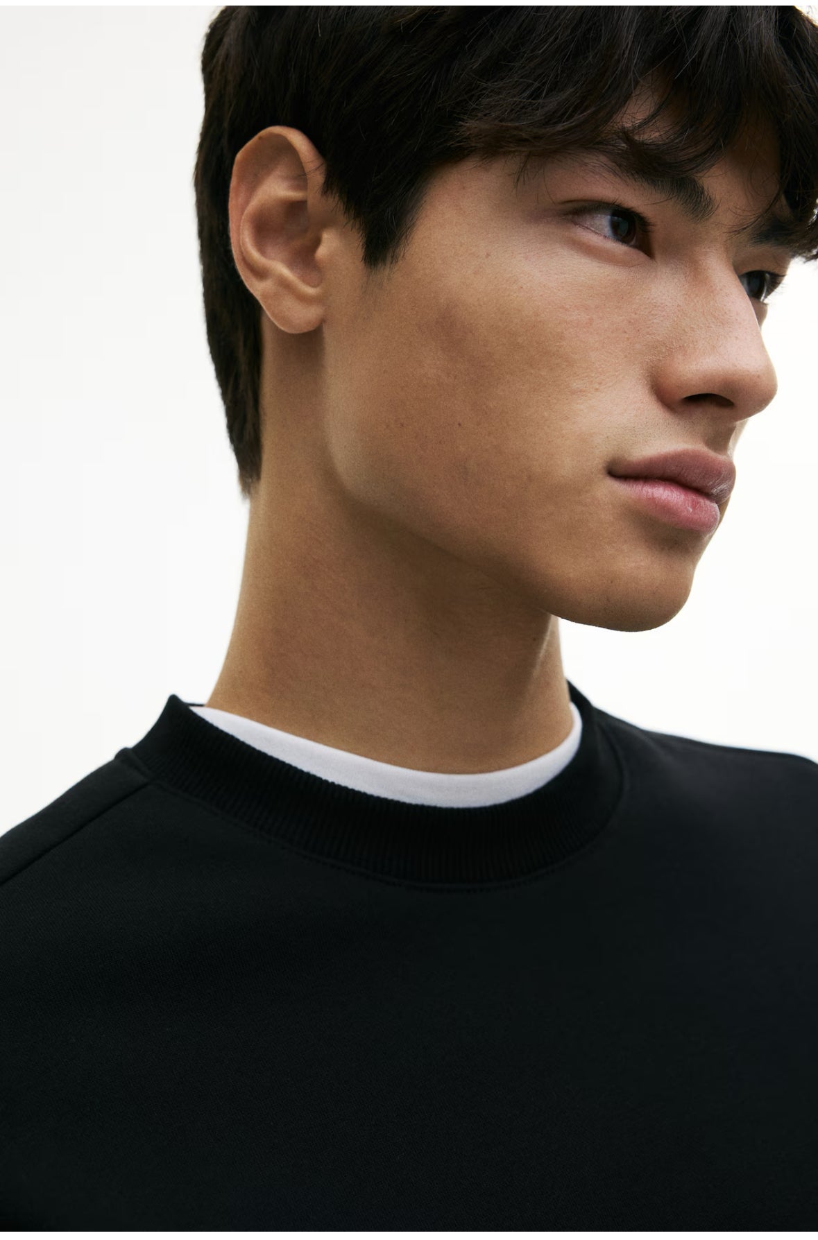 Loose Fit SweatShirt Black-1308076013/0970818001