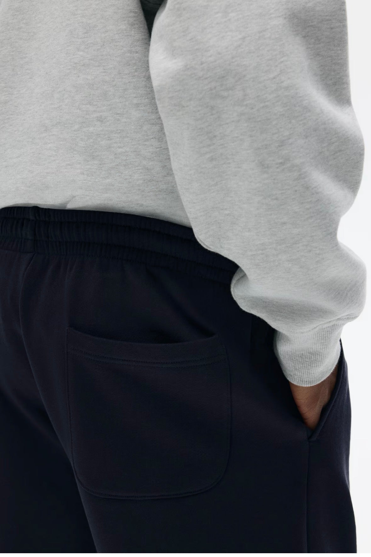 Regular fit Sweatshorts-navy blue-1331630003