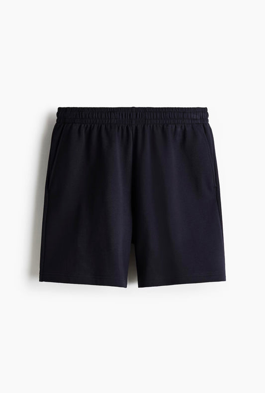 Regular fit Sweatshorts-navy blue-1331630003