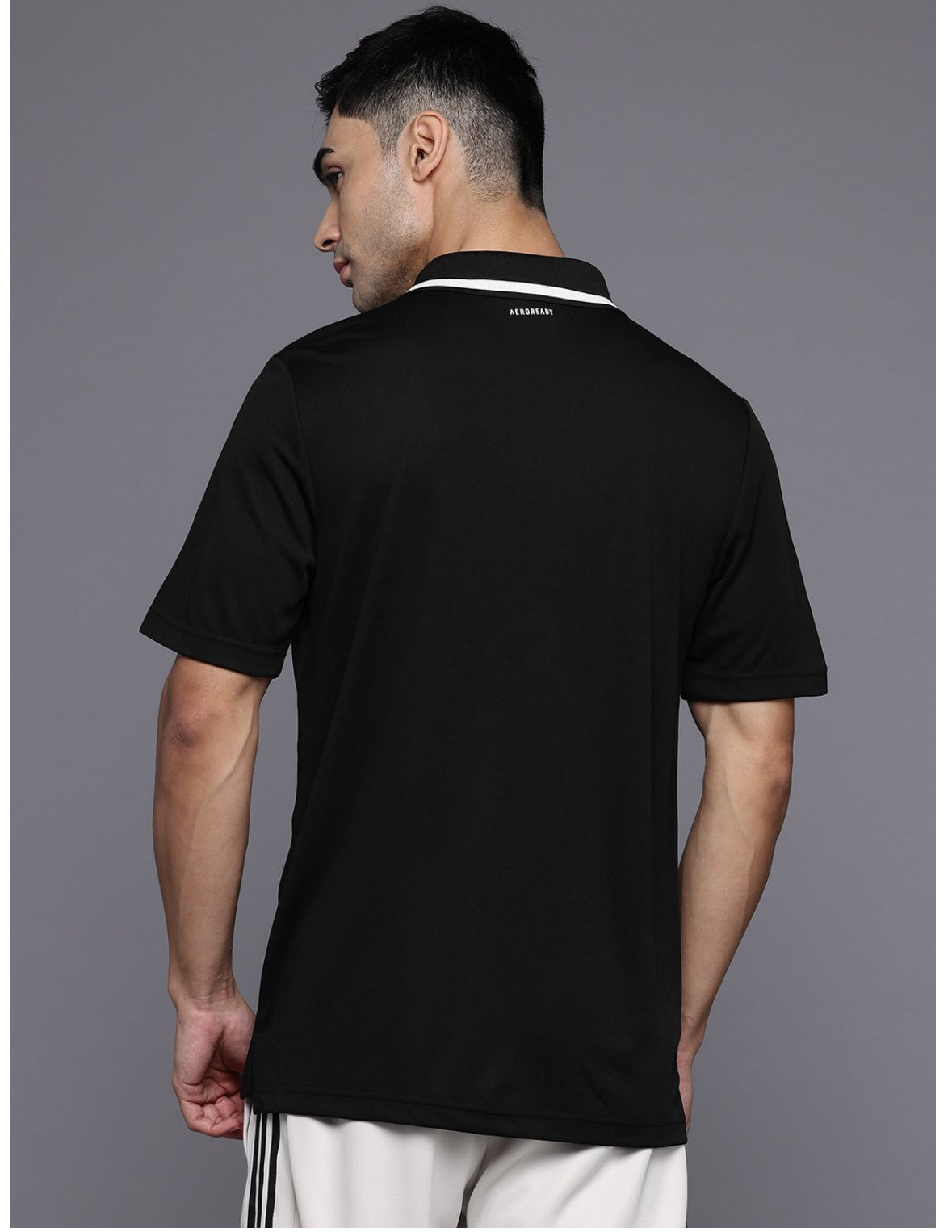 Adidas Brand Logo Training Polo T-Shirts-jd9181