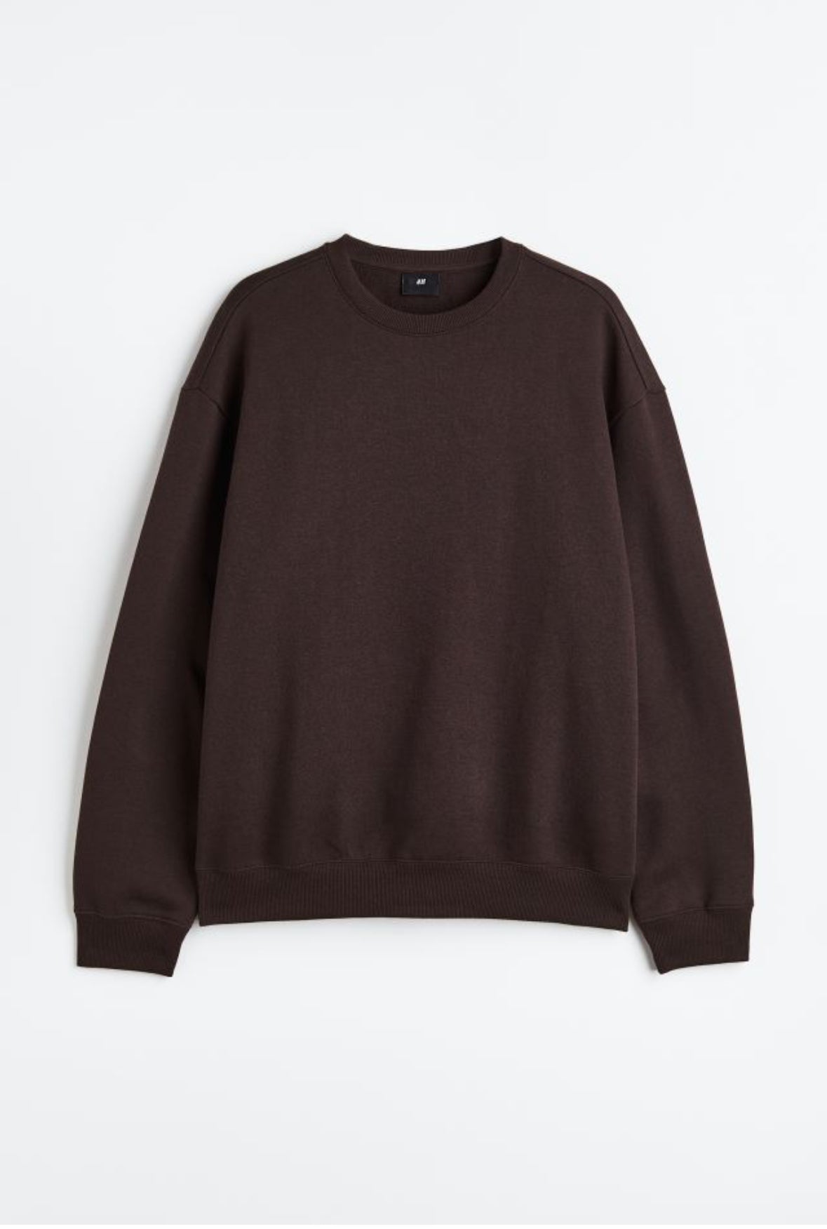 Loose Fit Sweatshirt -Dark brown -0970818049