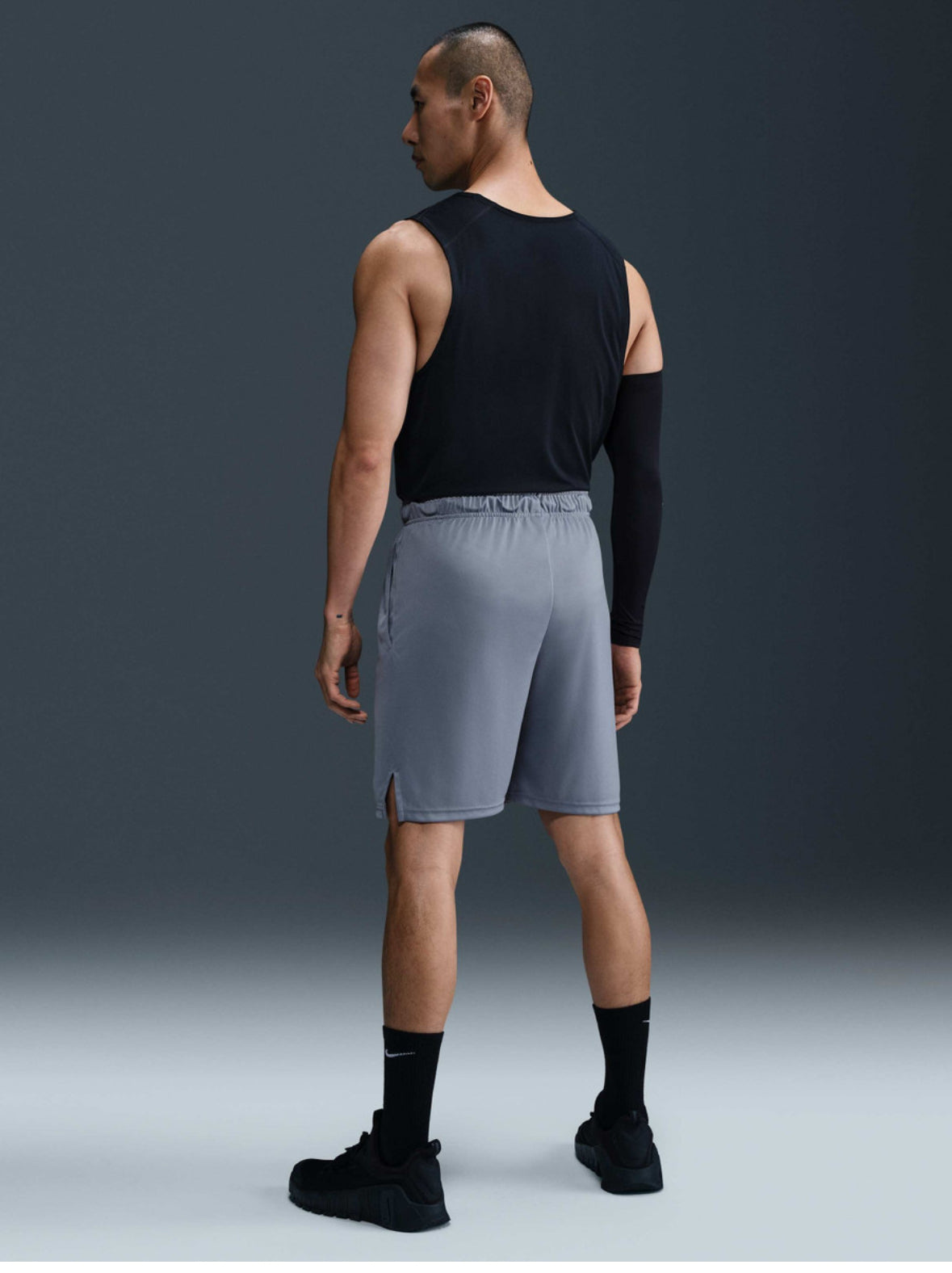 Nike Solid Men Grey Sports   Shorts-dd1888-493