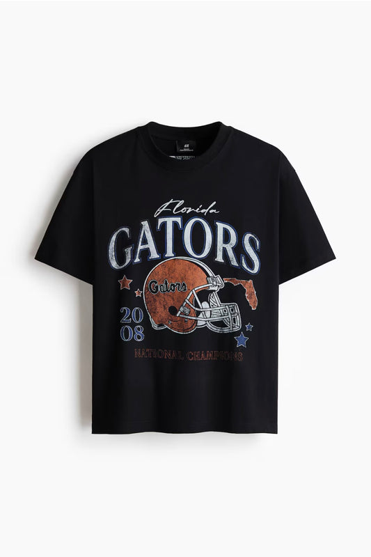 Loose fit T-Shirts-Black/florida gators-0972640174