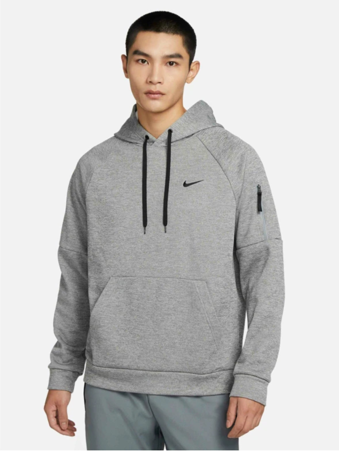 Men Full Sleeve Solid Hooded  Sweatshirt-Dq4835-063