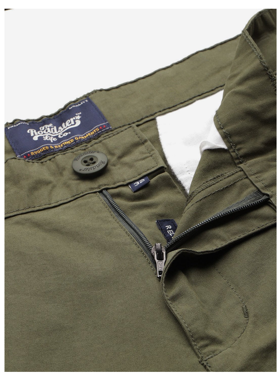 The Lifestyle Co. Men Pure Cotton Relax-olive-30195773