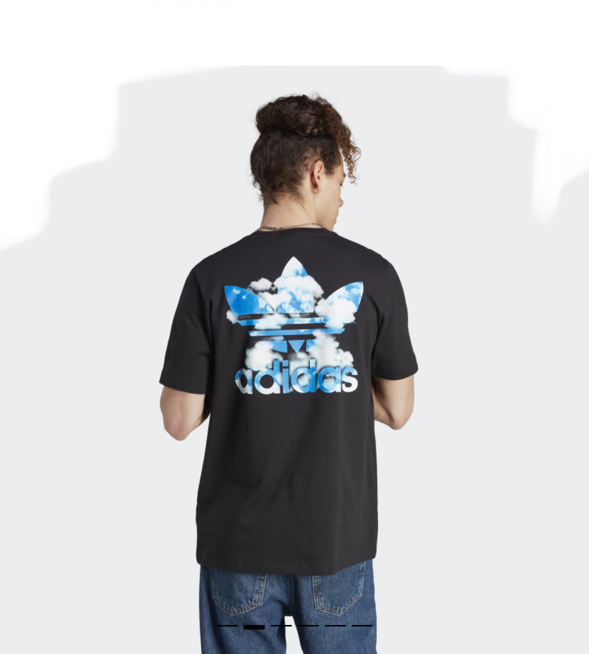 GRAPHICS CLOUDY TREFOIL TEE -il5153