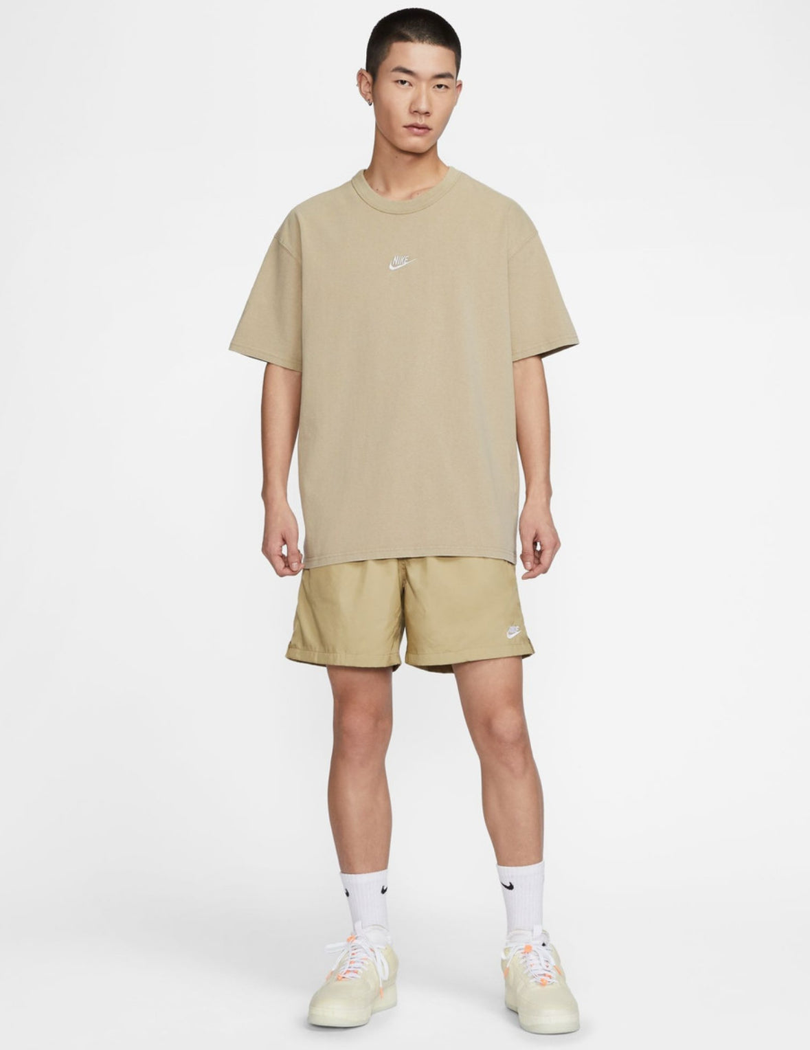 Nike Solid Men Brown Sports Shorts-fn3308-297