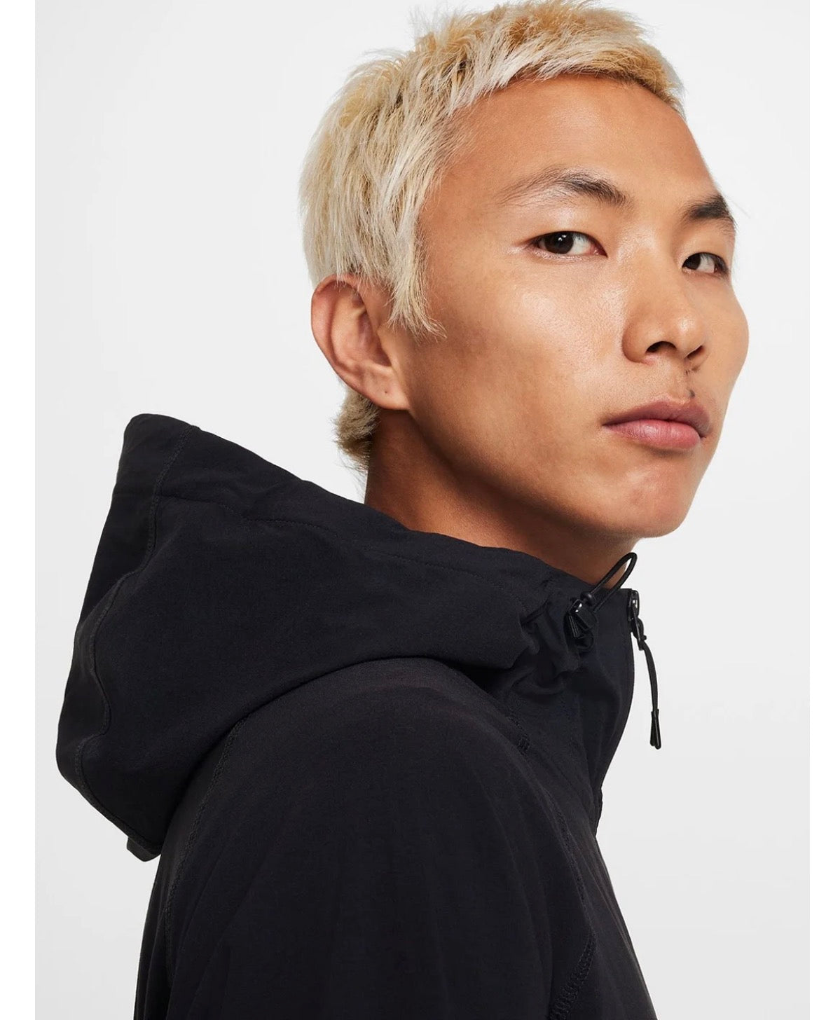 Nike Tech Windrunner Dri-Fit Solid Long Sleeves Hooded Casual Bomber Jacket-Hm7152-010