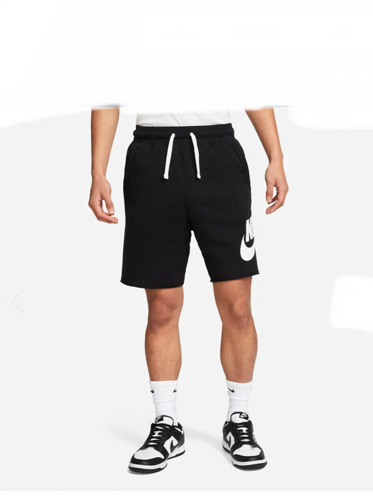 Men's Nike Club Alumni French Terry Shorts - Black -Dx0503-010