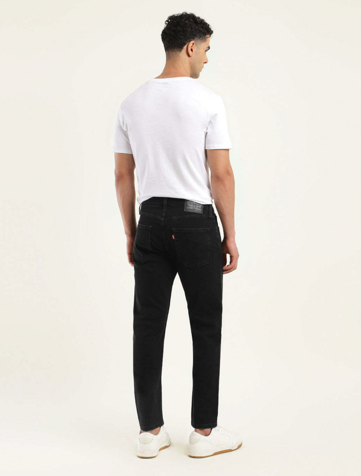 Levi’s 512 Tapered Fit Men Black Jeans-A7086-0135