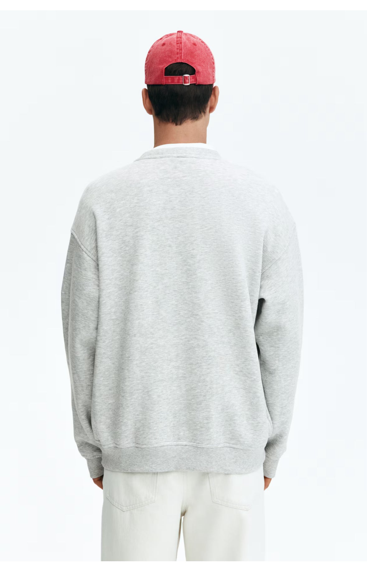 Loose Fit SweatShirt Grey marl -1308076014