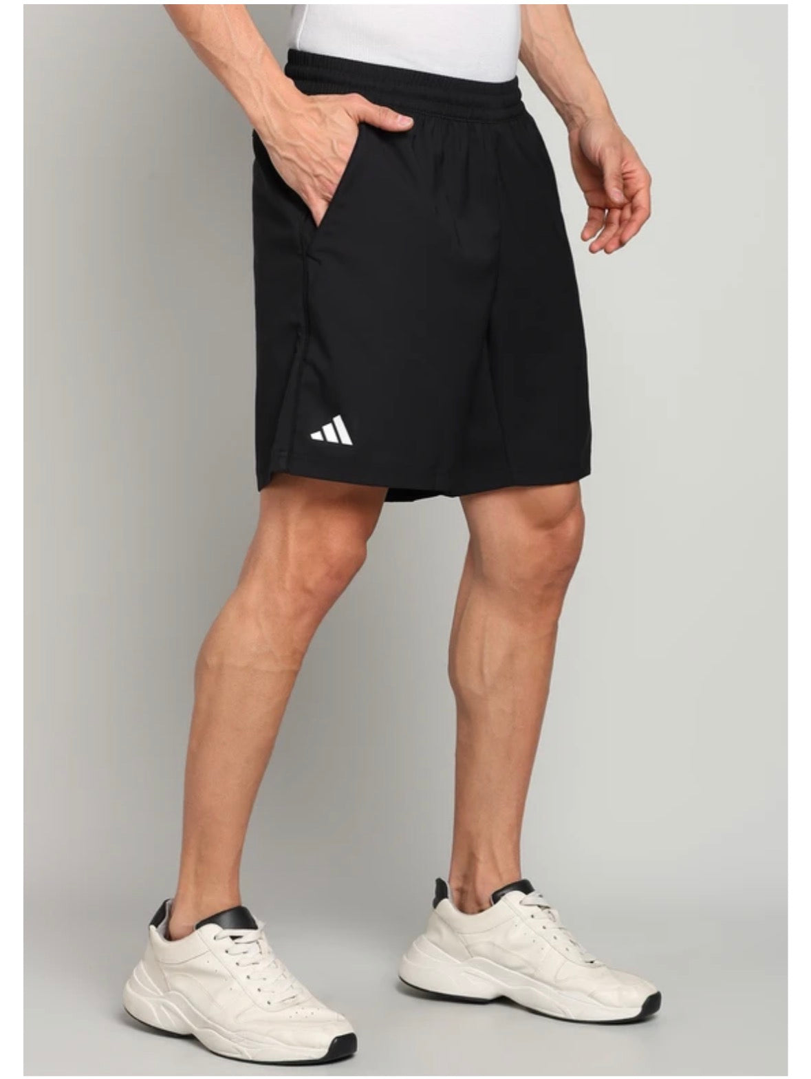Adidas Solid Men Black-Hr8725